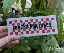 Load image into Gallery viewer, frozen fortunes zine
