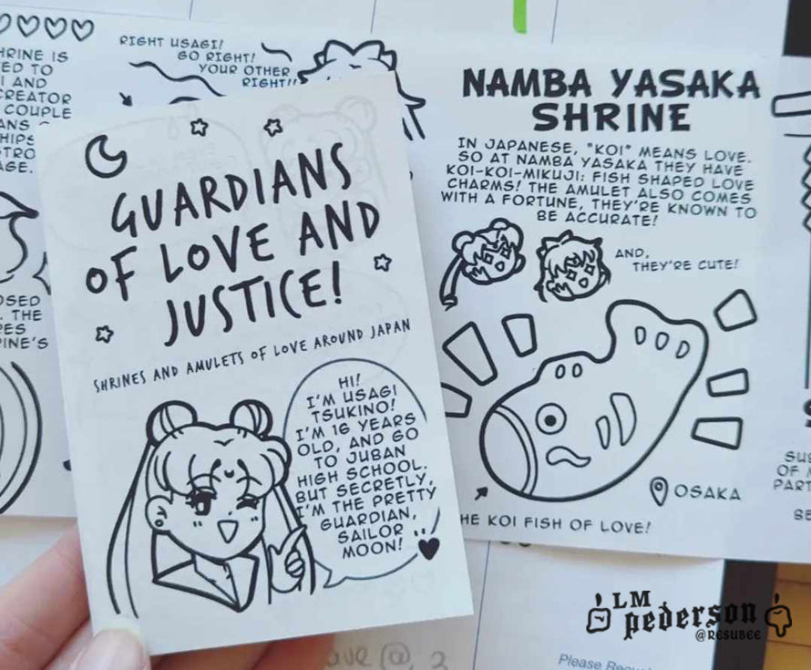 guardians of love and justice zine