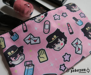 jotaro coin purse pouch