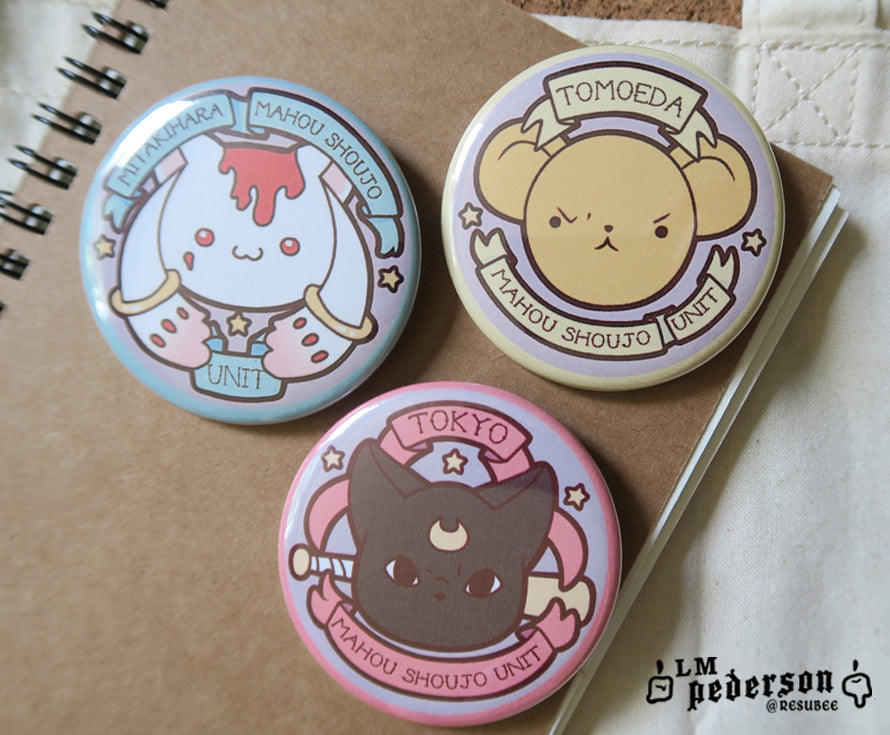 mahou shoujo unit buttons