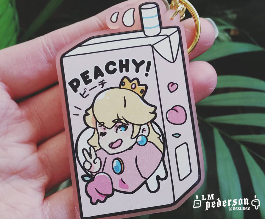 peachy box charm