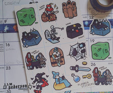 Load image into Gallery viewer, dnd planner stickers
